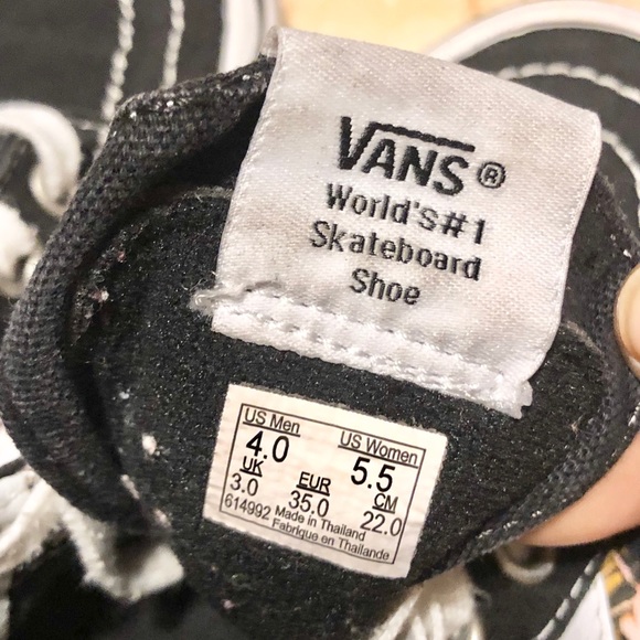 🌟🌟SOLD🌟🌟Vans Off The Wall High Top Sneaker 👟 - Picture 3 of 6